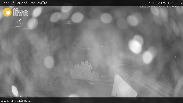 Obec Tři Studně - Parkoviště - 29.10.2025 v 03:15 Obec Tři Studně - Parkoviště - 29.10.2025 v 03:15