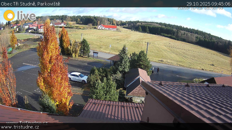 Obec Tři Studně - Parkoviště - 29.10.2025 v 09:45 Obec Tři Studně - Parkoviště - 29.10.2025 v 09:45