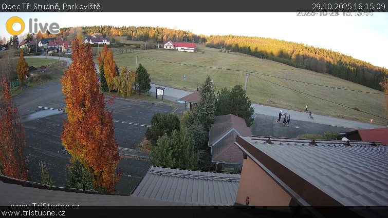 Obec Tři Studně - Parkoviště - 29.10.2025 v 16:15 Obec Tři Studně - Parkoviště - 29.10.2025 v 16:15