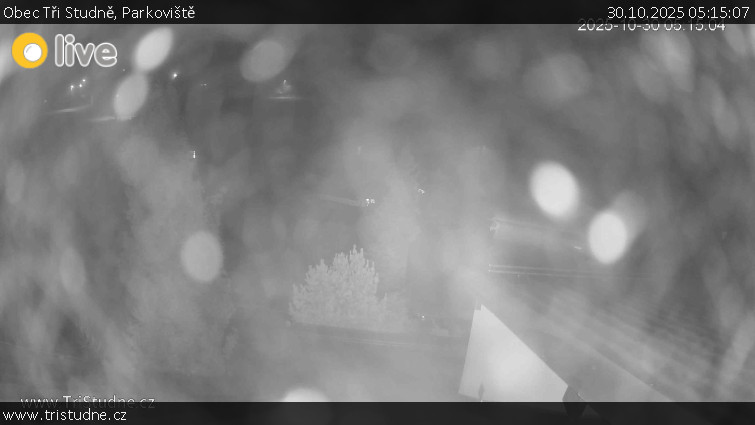 Obec Tři Studně - Parkoviště - 30.10.2025 v 05:15 Obec Tři Studně - Parkoviště - 30.10.2025 v 05:15