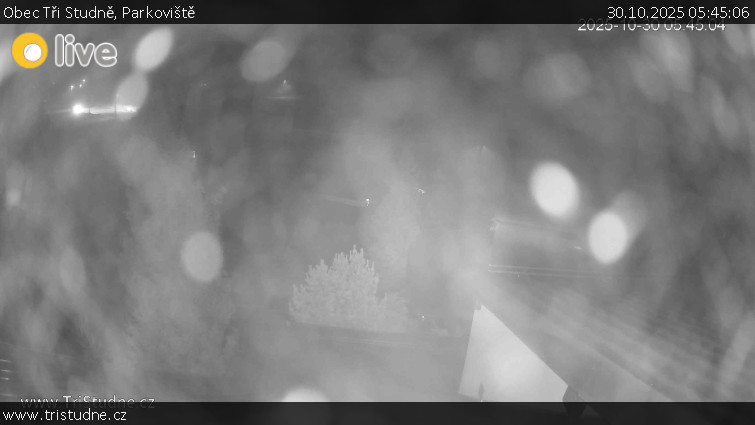 Obec Tři Studně - Parkoviště - 30.10.2025 v 05:45 Obec Tři Studně - Parkoviště - 30.10.2025 v 05:45