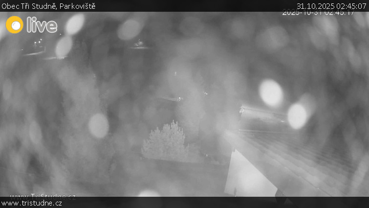 Obec Tři Studně - Parkoviště - 31.10.2025 v 02:45 Obec Tři Studně - Parkoviště - 31.10.2025 v 02:45
