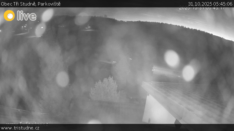 Obec Tři Studně - Parkoviště - 31.10.2025 v 05:45 Obec Tři Studně - Parkoviště - 31.10.2025 v 05:45