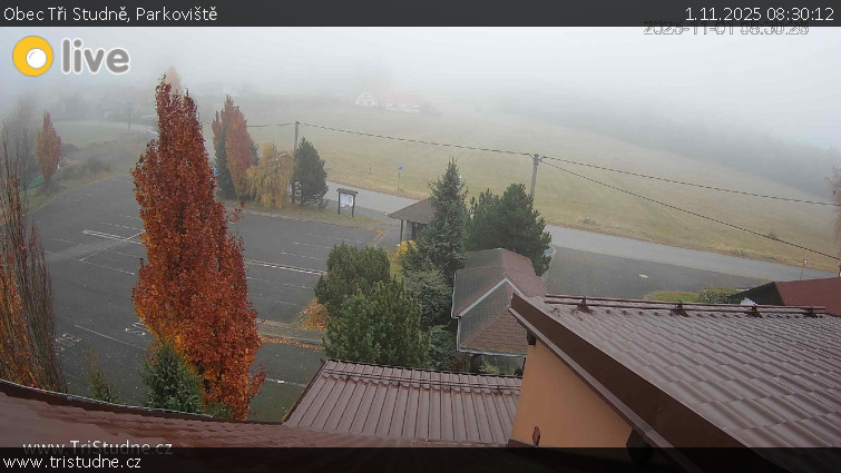 Obec Tři Studně - Parkoviště - 1.11.2025 v 08:30 Obec Tři Studně - Parkoviště - 1.11.2025 v 08:30