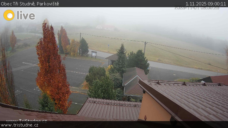 Obec Tři Studně - Parkoviště - 1.11.2025 v 09:00 Obec Tři Studně - Parkoviště - 1.11.2025 v 09:00