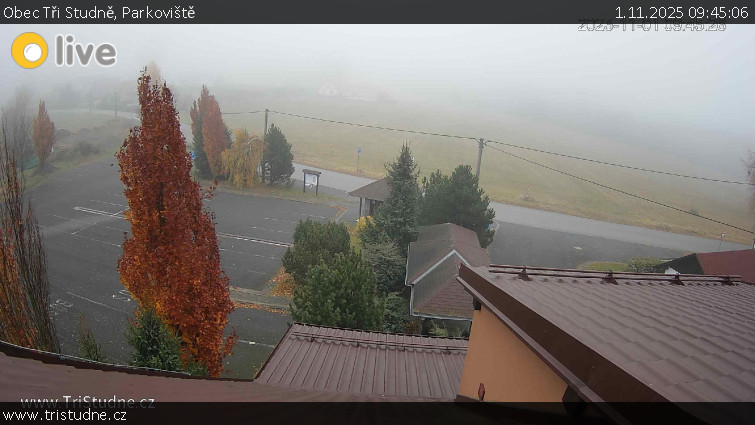 Obec Tři Studně - Parkoviště - 1.11.2025 v 09:45 Obec Tři Studně - Parkoviště - 1.11.2025 v 09:45