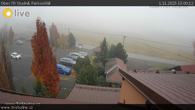 Obec Tři Studně - Parkoviště - 1.11.2025 v 13:00 Obec Tři Studně - Parkoviště - 1.11.2025 v 13:00