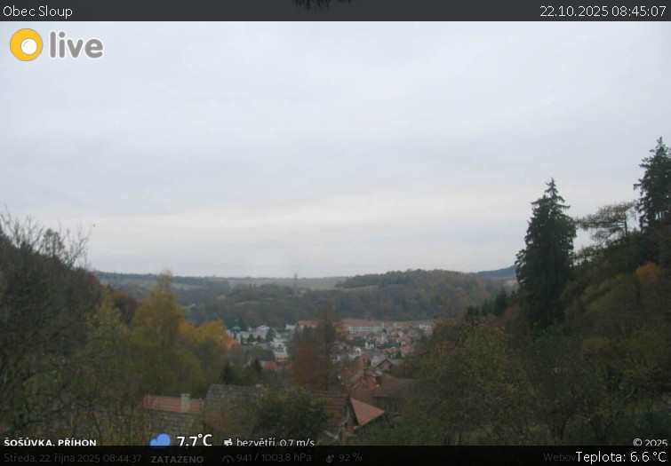 Obec Sloup - Sloup - 22.10.2025 v 08:45 Obec Sloup - Sloup - 22.10.2025 v 08:45
