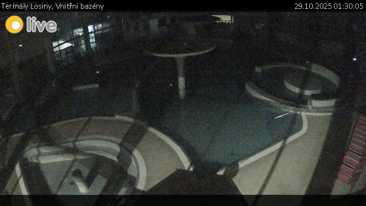 Termály Losiny - Vnitřní bazény - 29.10.2025 v 01:30 Termály Losiny - Vnitřní bazény - 29.10.2025 v 01:30