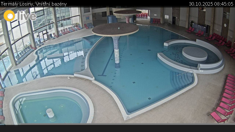 Termály Losiny - Vnitřní bazény - 30.10.2025 v 08:45 Termály Losiny - Vnitřní bazény - 30.10.2025 v 08:45