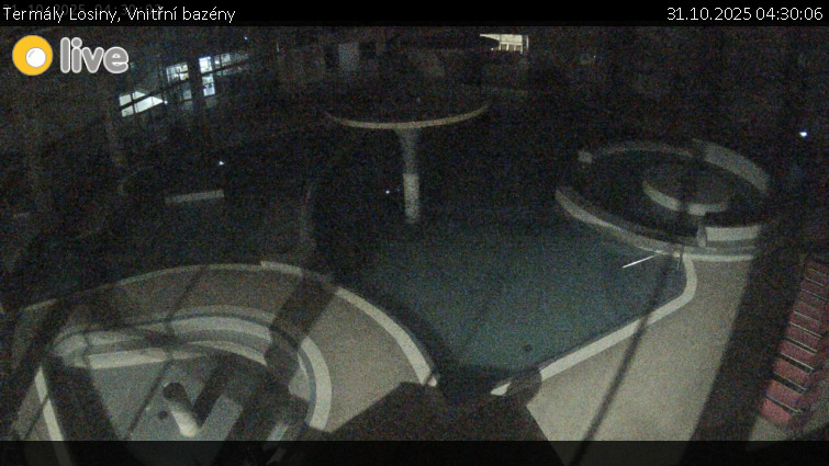 Termály Losiny - Vnitřní bazény - 31.10.2025 v 04:30 Termály Losiny - Vnitřní bazény - 31.10.2025 v 04:30