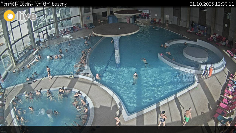 Termály Losiny - Vnitřní bazény - 31.10.2025 v 12:30 Termály Losiny - Vnitřní bazény - 31.10.2025 v 12:30