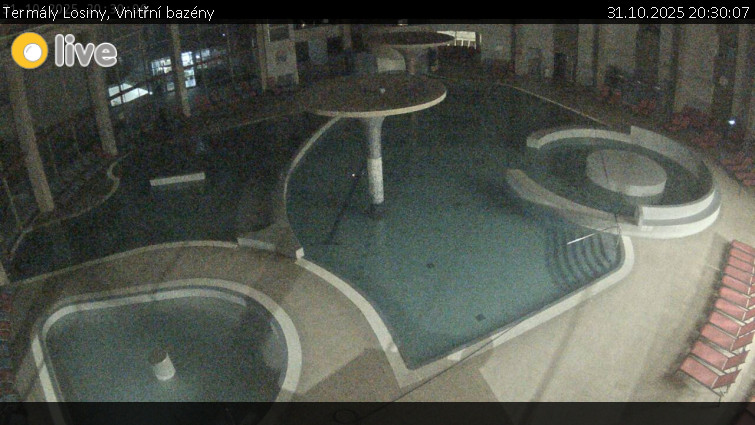 Termály Losiny - Vnitřní bazény - 31.10.2025 v 20:30 Termály Losiny - Vnitřní bazény - 31.10.2025 v 20:30
