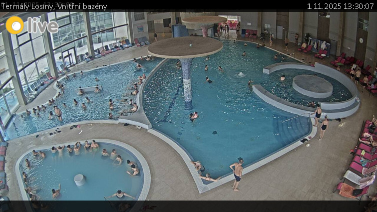 Termály Losiny - Vnitřní bazény - 1.11.2025 v 13:30 Termály Losiny - Vnitřní bazény - 1.11.2025 v 13:30