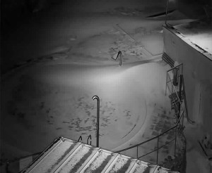 Ski areál SEVERKA v Dolní Lomné - Pohled na bazén - 12.3.2023 v 04:01