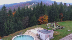 Pohled na bazén