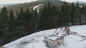 Ski areál SEVERKA v Dolní Lomné - Pohled na bazén - 30.12.2025 v 13:00 Ski areál SEVERKA v Dolní Lomné - Pohled na bazén - 30.12.2025 v 13:00