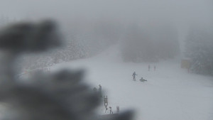 Ski areál SEVERKA v Dolní Lomné - Pohled na bazén - 15.2.2026 v 12:00 Ski areál SEVERKA v Dolní Lomné - Pohled na bazén - 15.2.2026 v 12:00