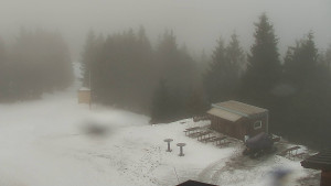 Ski areál SEVERKA v Dolní Lomné - Pohled na bazén - 23.2.2026 v 11:00 Ski areál SEVERKA v Dolní Lomné - Pohled na bazén - 23.2.2026 v 11:00