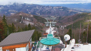 Ski areál SEVERKA v Dolní Lomné - Pohled na bazén - 23.2.2026 v 12:00 Ski areál SEVERKA v Dolní Lomné - Pohled na bazén - 23.2.2026 v 12:00