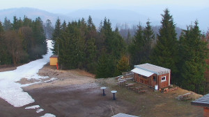 Ski areál SEVERKA v Dolní Lomné - Pohled na bazén - 18.3.2026 v 06:00 Ski areál SEVERKA v Dolní Lomné - Pohled na bazén - 18.3.2026 v 06:00