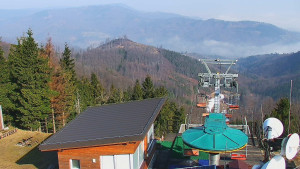 Ski areál SEVERKA v Dolní Lomné - Pohled na bazén - 18.3.2026 v 09:00 Ski areál SEVERKA v Dolní Lomné - Pohled na bazén - 18.3.2026 v 09:00