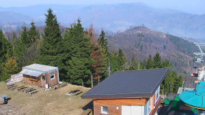 Ski areál SEVERKA v Dolní Lomné - Pohled na bazén - 18.3.2026 v 10:00 Ski areál SEVERKA v Dolní Lomné - Pohled na bazén - 18.3.2026 v 10:00