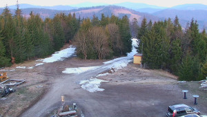 Ski areál SEVERKA v Dolní Lomné - Pohled na bazén - 22.3.2026 v 06:00 Ski areál SEVERKA v Dolní Lomné - Pohled na bazén - 22.3.2026 v 06:00