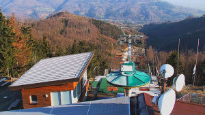 Ski areál SEVERKA v Dolní Lomné - Pohled na bazén - 10.4.2026 v 08:00 Ski areál SEVERKA v Dolní Lomné - Pohled na bazén - 10.4.2026 v 08:00