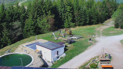 Pohled na bazén