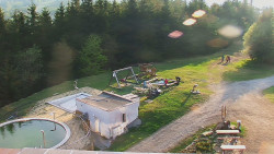 Pohled na bazén