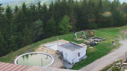 Pohled na bazén