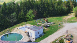 Pohled na bazén