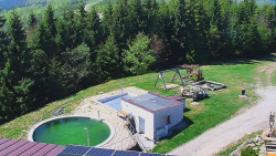 Pohled na bazén