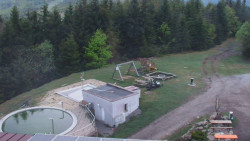 Pohled na bazén