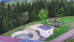 Pohled na bazén