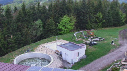 Pohled na bazén