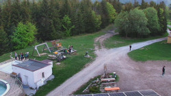 Pohled na bazén