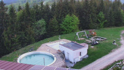 Pohled na bazén