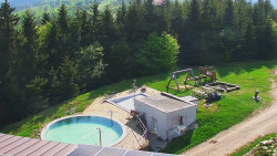 Pohled na bazén