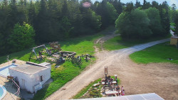 Pohled na bazén