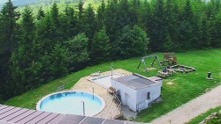 Pohled na bazén