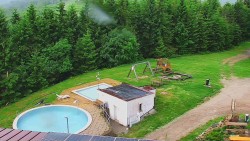 Pohled na bazén