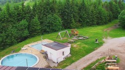 Pohled na bazén