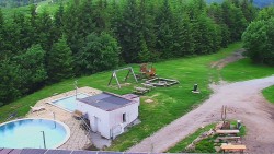 Pohled na bazén