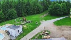 Pohled na bazén