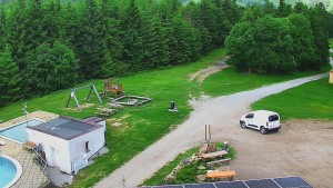 Ski areál SEVERKA v Dolní Lomné - Pohled na bazén - 16.6.2026 v 10:30 Ski areál SEVERKA v Dolní Lomné - Pohled na bazén - 16.6.2026 v 10:30