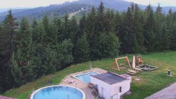 Pohled na bazén