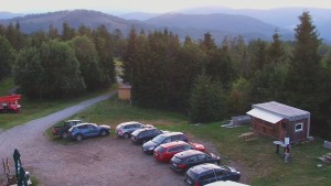 Skigebiet SEVERKA in Dolní Lomná - Blick auf den Pool - 11.7.2026 v 21:00 Skigebiet SEVERKA in Dolní Lomná - Blick auf den Pool - 11.7.2026 v 21:00