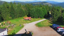 Blick auf den Pool